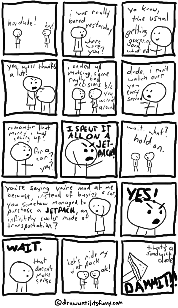 Remember Hey Dude?  I do.  However, that show is totally unrelated to this comic.