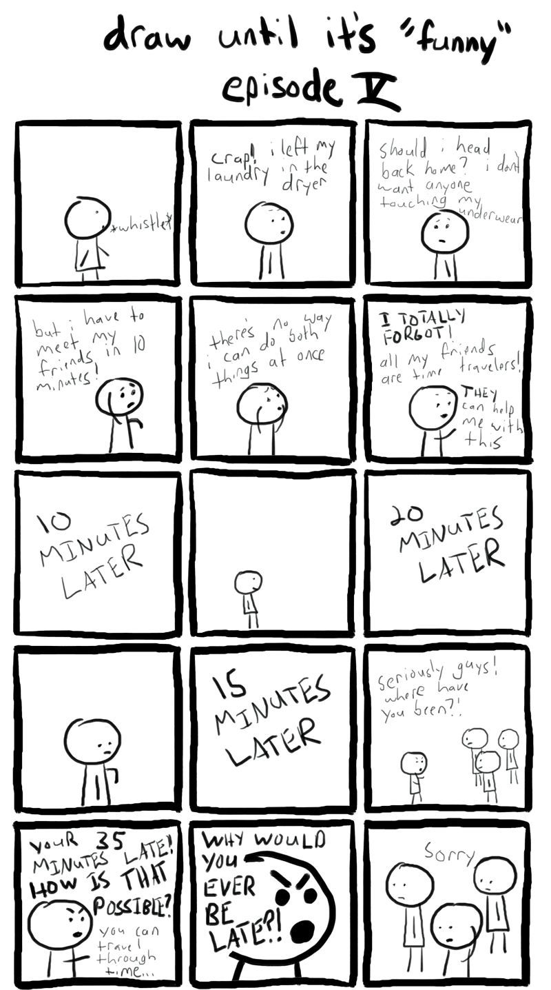 Draw Until It S Funny About